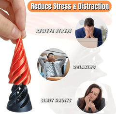 PyramidSpin Stress Relief Toy