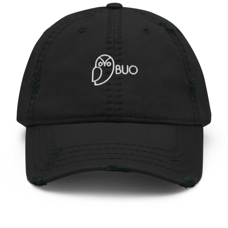 Elevate your casual style with the BUO Distressed Dad Hat | Otto Cap 104-1018