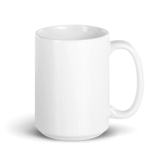 BUO White Glossy Mug