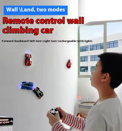 Electric RC Car Wall Climbing Remote Control Car 360 Rotating Anti Gravity Stunt Car Climber Auto Vehicle Toys for Kids Gifts