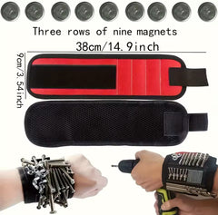 Magnetic Wristband Tool Holder – Portable, Hands-Free Organizer for Screws, Drill Accessories , and Small Tools