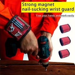 Magnetic Wristband Tool Holder – Portable, Hands-Free Organizer for Screws, Drill Accessories , and Small Tools