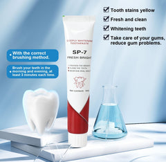 Sp-7 Probiotic Toothpaste, Probiotic Whitening Toothpaste, SP 7 Ultra Probiotic Fresh, Sp-7 Probiotic Stain Removal and Whitening Toothpaste, Probiotic Toothpaste