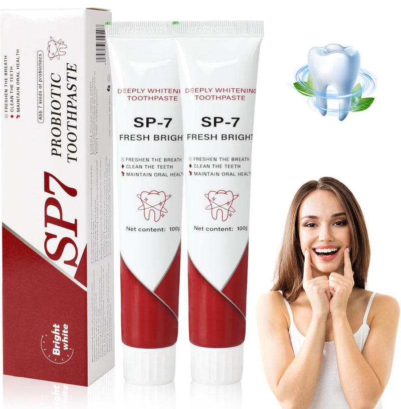 Sp-7 Probiotic Toothpaste, Probiotic Whitening Toothpaste, SP 7 Ultra Probiotic Fresh, Sp-7 Probiotic Stain Removal and Whitening Toothpaste, Probiotic Toothpaste