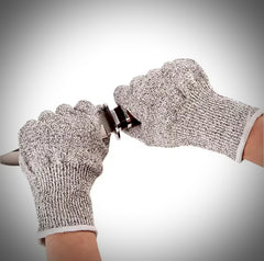 Cut resistant fiber blend technology glove for kitchen ,hardware,garden and more