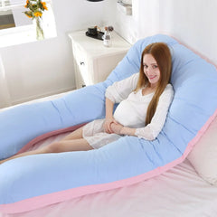 Buo- Premium U-Shaped Pregnancy Pillow Waist and Belly Support for Comfort During Sleep