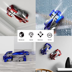 Electric RC Car Wall Climbing Remote Control Car 360 Rotating Anti Gravity Stunt Car Climber Auto Vehicle Toys for Kids Gifts