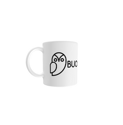 BUO White Glossy Mug