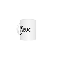 BUO White Glossy Mug