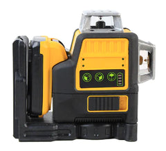 12V MAX l 100 ft. Green Self-Leveling 3-Beam 360 Degree Laser Level with 2.0Ah Battery, Charger and Case Lines , Professional Laser Level