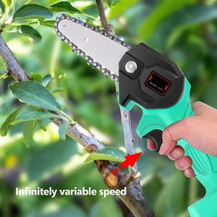 Mini Electric Chainsaw cordless wood cutter