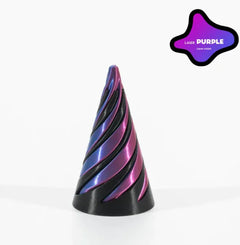 PyramidSpin Stress Relief Toy - 3D Printing Decompression Spinning Pyramid with Smooth Continuous Rotation for Stress Relief.