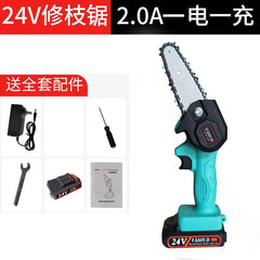 Mini Electric Chainsaw cordless wood cutter