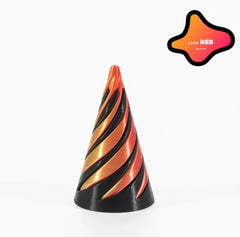 PyramidSpin Stress Relief Toy - 3D Printing Decompression Spinning Pyramid with Smooth Continuous Rotation for Stress Relief.