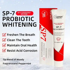 Sp-7 Probiotic Toothpaste, Probiotic Whitening Toothpaste, SP 7 Ultra Probiotic Fresh, Sp-7 Probiotic Stain Removal and Whitening Toothpaste, Probiotic Toothpaste