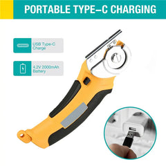 Rechargeable Electric Scissors cut with precision