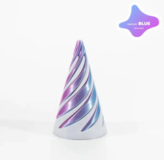 PyramidSpin Stress Relief Toy - 3D Printing Decompression Spinning Pyramid with Smooth Continuous Rotation for Stress Relief.