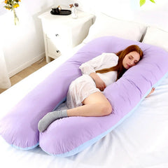 Buo- Premium U-Shaped Pregnancy Pillow Waist and Belly Support for Comfort During Sleep