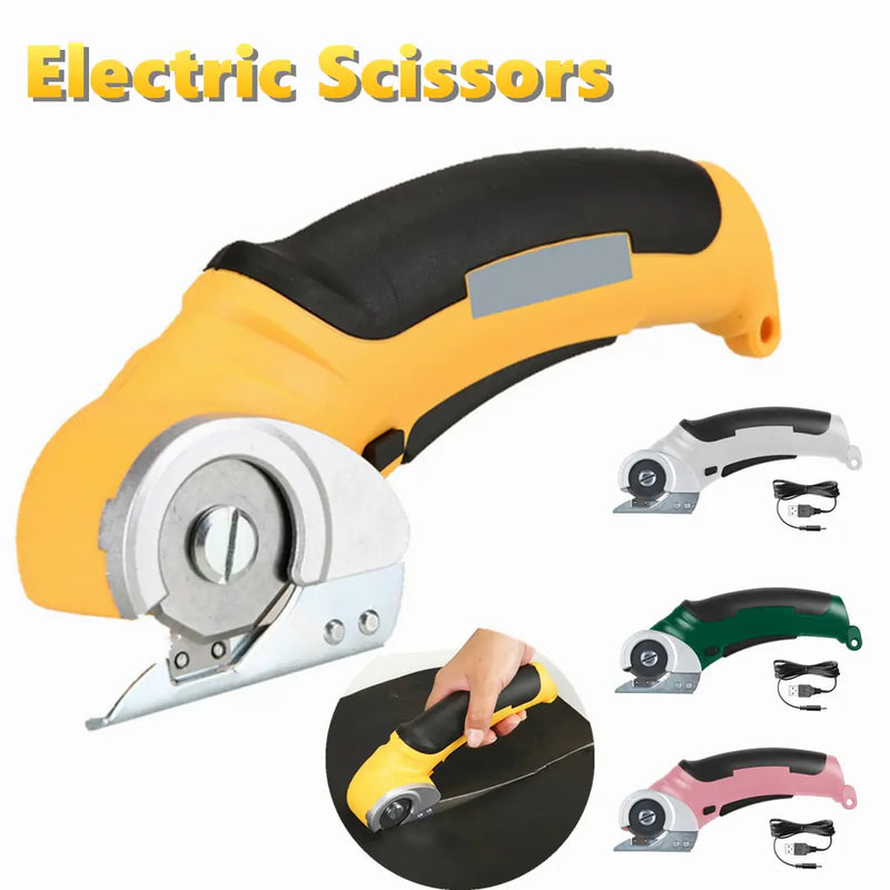 Rechargeable Electric Scissors cut with precision